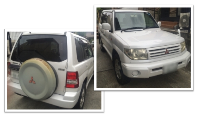 三菱パジェロイオ 平成11年式